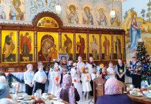 В Вышенском монастыре состоялась традиционная рождественская встреча