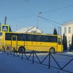 Новый автобус для школьников вышел на маршрут