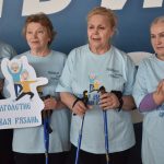 В Шацке северная ходьба объединила три учреждения и серебряных активистов