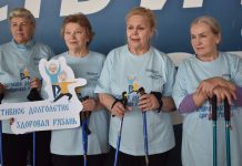 В Шацке северная ходьба объединила три учреждения и серебряных активистов