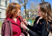 Студенты Рязанского колледжа культуры дали старт акции «Георгиевская лента»