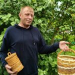 Николай Тюшев из Шацкого округа 12 лет занимается плетением из ивы и бересты